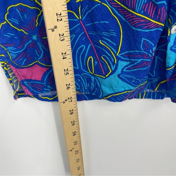 Chubbies Shirt Chubbies The Sunday Stroll Rayon Sunday Shirt Hawaiian Floral M - Picture 5 of 6